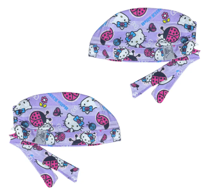 Gorro Medico Quirúrgico - Hello Kitty - Lila