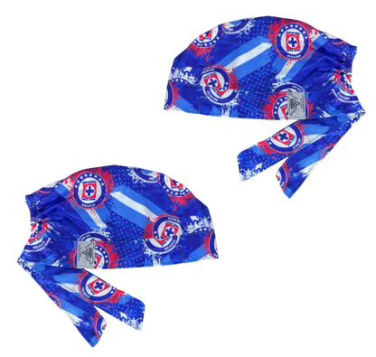 Gorro Medico Quirúrgico - Futbol - Cruz Azul