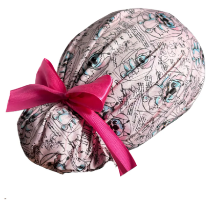 Gorro Medico Quirúrgico - Stitch Vitruvio - Marrón Claro