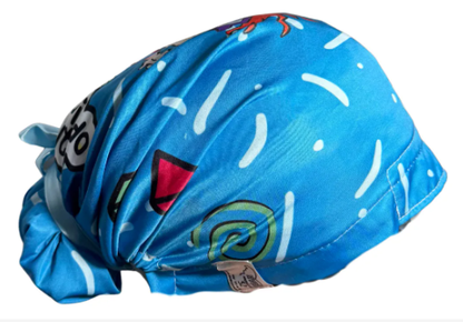 Gorro Medico Quirúrgico - Rugrats - Azul