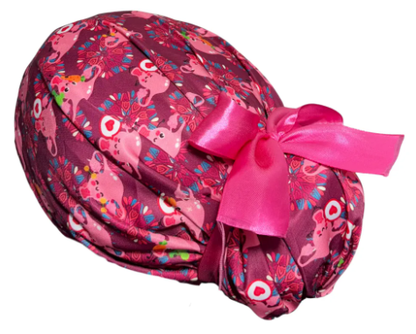 Gorro Medico Quirúrgico - Utero - Ginecologia Y Obstetricia - Rosa Oscuro