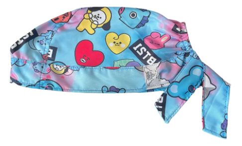 Gorro Medico Quirúrgico - Bts - Agua