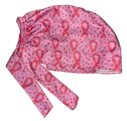 Gorro Medico Quirúrgico - Lucha Contra El Cancer De Mama 2 - Rosa