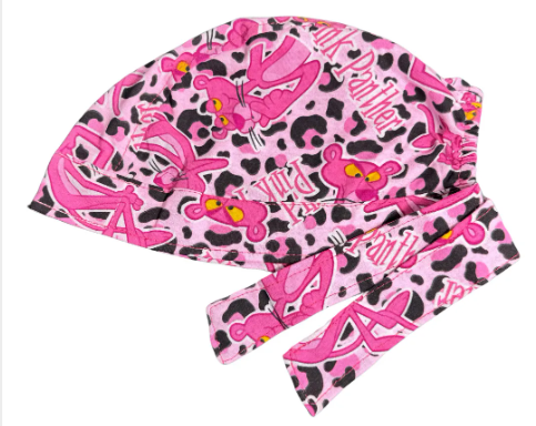 Gorro Medico Quirúrgico - La Pantera Rosa - Rosa