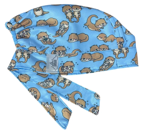 Gorro Medico Quirúrgico - Nutria - Azul Claro