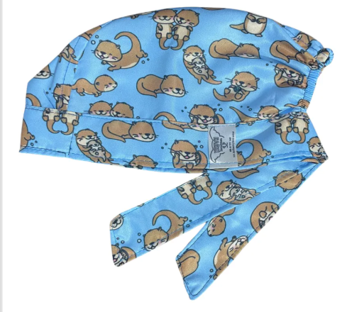 Gorro Medico Quirúrgico - Nutria - Azul Claro