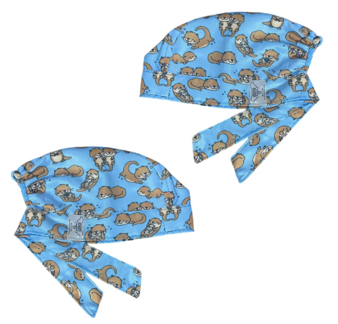 Gorro Medico Quirúrgico - Nutria - Azul Claro