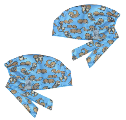 Gorro Medico Quirúrgico - Nutria - Azul Claro