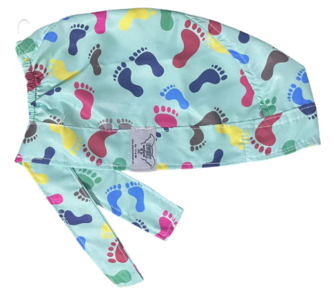 Gorro Medico Quirúrgico - Clínica - Podología - Pies - Foot