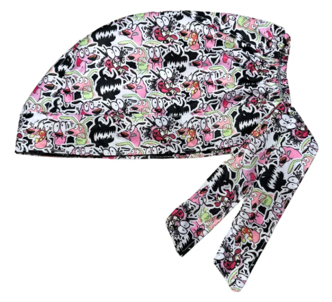 Gorro Medico Quirúrgico - Coraje El Perro Cobarde - Cirujano - Colores