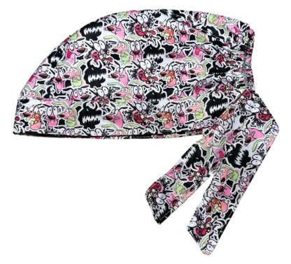 Gorro Medico Quirúrgico - Coraje El Perro Cobarde - Cirujano - Colores
