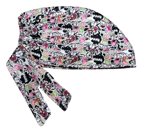 Gorro Medico Quirúrgico - Coraje El Perro Cobarde - Cirujano - Colores