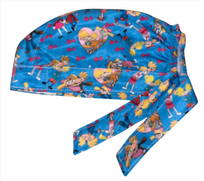 Gorro Medico Quirúrgico - Hey Arnold - Azul