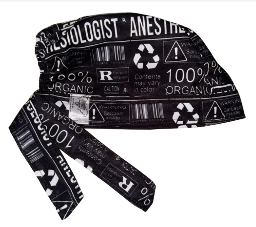 Gorro Medico Quirúrgico - Anestesiología - Enfermería - Hospital - Negro 3