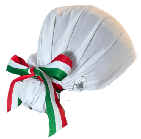 Gorro Medico Quirúrgico - Fiesta Patrias - Listón - México - Blanco