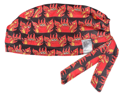 Gorro Quirúrgico - Elmo - On Fire-  Meme - Caos
