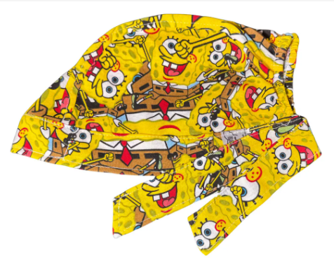 Gorro Quirúrgico - Bob Esponja - Amarillo
