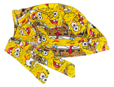 Gorro Quirúrgico - Bob Esponja - Amarillo