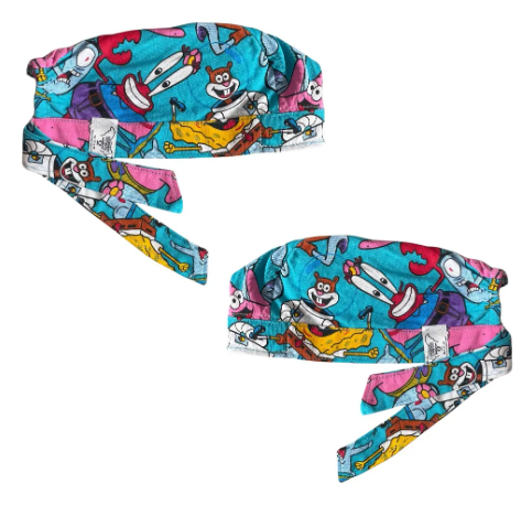 Gorro Quirúrgico - Bob Esponja - Azul