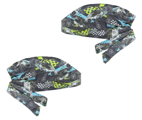Gorro Medico Quirúrgico - F1 - Sergio Checo Perez - Red Bull - Mercedez