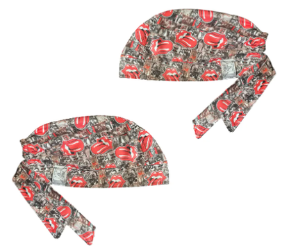 Gorro Medico Quirúrgico - Musica - The Rolling Stones - Marrón