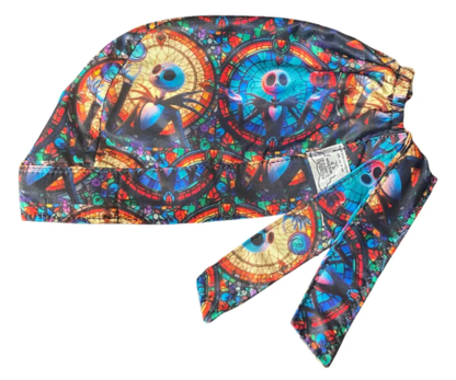 Gorro Medico Quirúrgico - Estampado - El Extraño Mundo De Jack - Colores