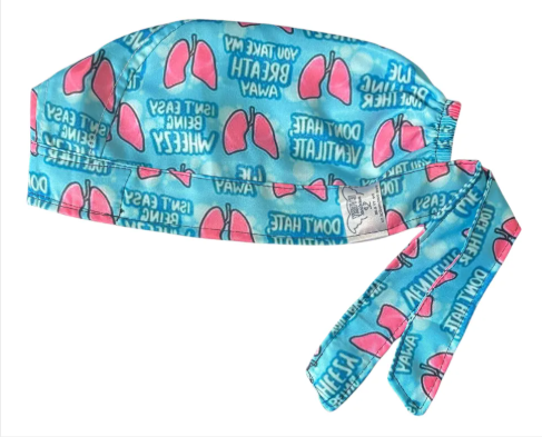 Gorro Medico Quirúrgico - Neumología - Azul
