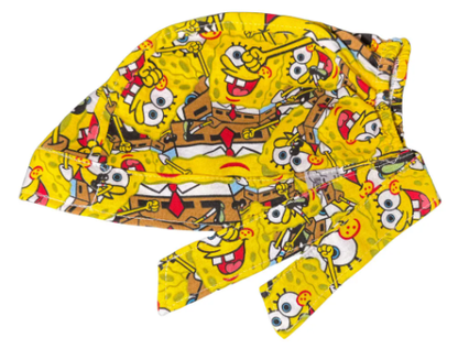 Gorro Medico Quirúrgico - Bob Esponja - Amarillo