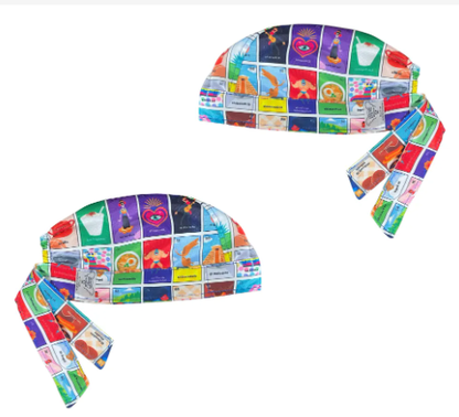 Gorro Medico Quirúrgico - Lotería Mexicana - 15 De Septiembre - Colores 4