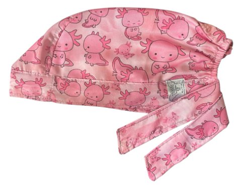 Gorro Medico Quirúrgico - Ajolote 2 - Rosa Chicle