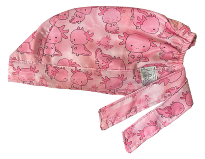 Gorro Medico Quirúrgico - Ajolote 2 - Rosa Chicle
