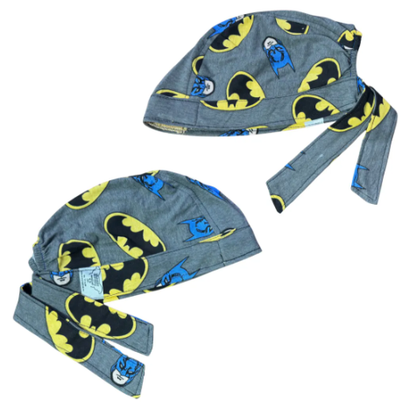 Gorro Medico Quirúrgico - Batman - Gris