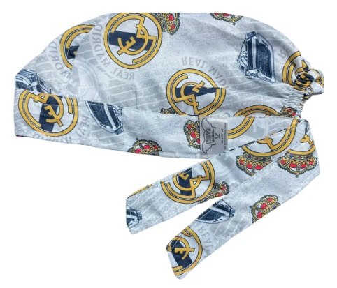 Gorro Medico Quirúrgico -EQUIPO DE FUTBOOL - Real