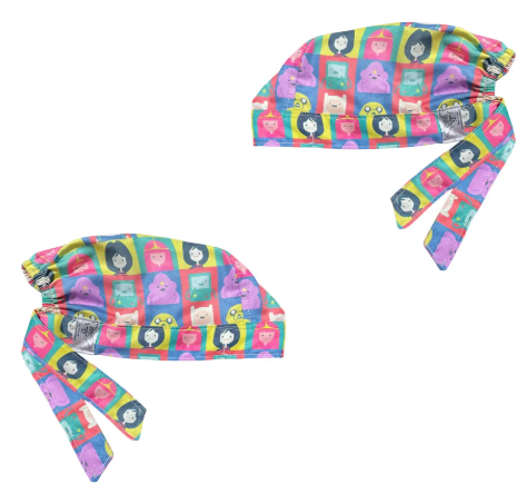 Gorro Medico Quirúrgico - Hora De Aventura - Finn & Jake - "Todos"