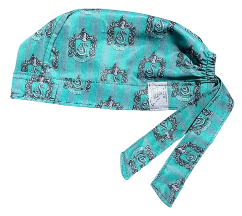 Gorro Medico Quirúrgico - Harry Potter - Slytherin
