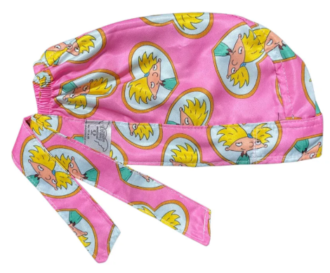 Gorro Medico Quirúrgico - Hey Arnold - Rosa 2
