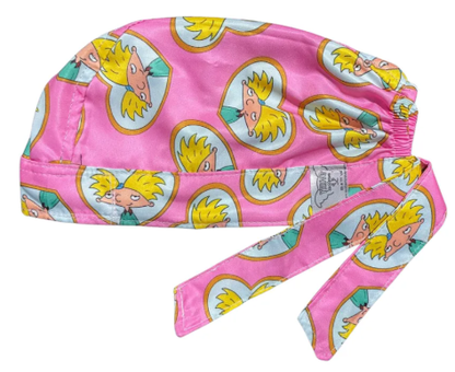 Gorro Medico Quirúrgico - Hey Arnold - Rosa 2