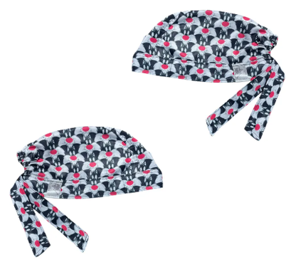 Gorro Medico Quirúrgico - El Gato Silvestre & Piolín - Negro