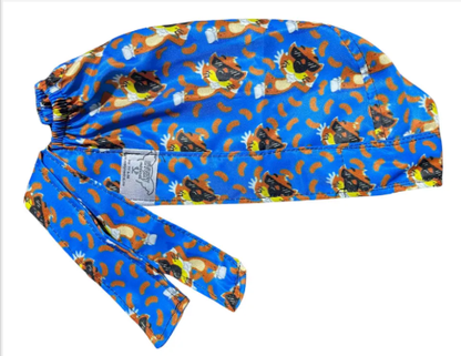 Gorro Medico Quirúrgico - Chester Cheetos - Botana - Azul