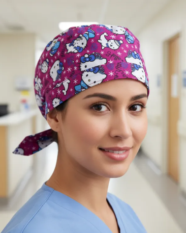 Gorro Medico Quirúrgico - Enfermeria, Hello Kitty!antisudor - Every Medical -  Dr. Gorrito