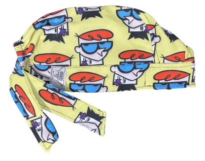 Gorro Medico Quirúrgico - El Laboratorio De Dexter - Amarillo