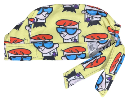 Gorro Medico Quirúrgico - El Laboratorio De Dexter - Amarillo
