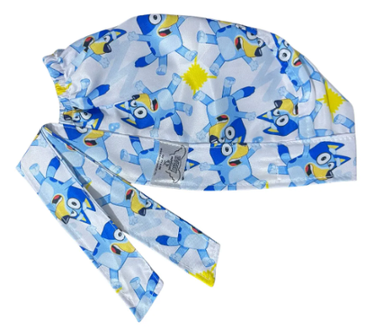 Gorro Medico Quirúrgico - Perrito Bluey - Azul