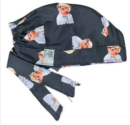 Gorro Medico Quirúrgico - Dr Perrito - Kesi Kes - Unos Pedillos - Negro