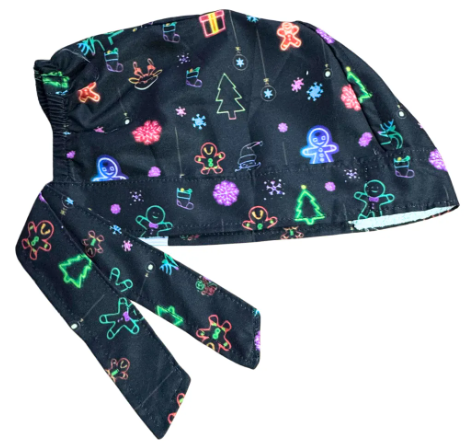 Gorro Quirúrgico - Its The Grinch - Navidad - Negro 4