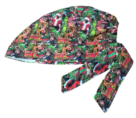 Gorro Quirúrgico - Its The Grinch - Navidad - Negro 3