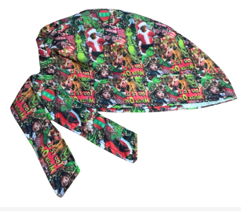 Gorro Quirúrgico - Its The Grinch - Navidad - Negro 3