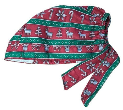 Gorro Quirúrgico - Its The Grinch - Navidad - Rojo