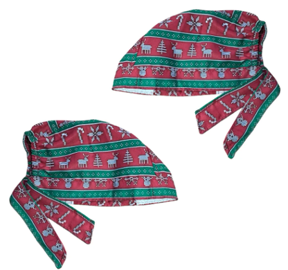 Gorro Quirúrgico - Its The Grinch - Navidad - Rojo