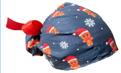 Gorro Medico Quirúrgico - Huggie Sweater - Navidad - Listón - GALLETA